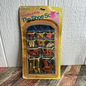 Vintage Barbie Clone Shillman Young ‘n Lovely Shoe Scene New Sealed